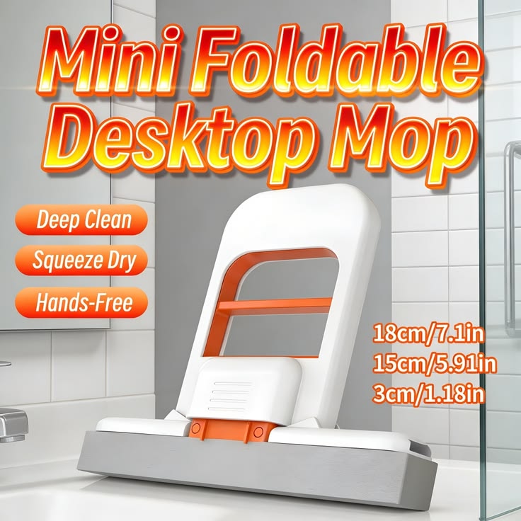 Mini Foldable Desktop Mop