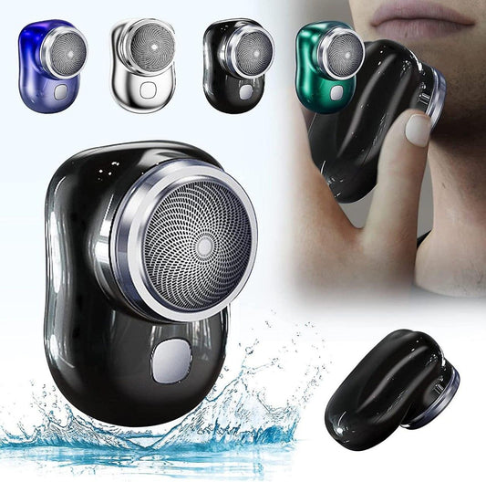 Mini Electric Shaver – Pocket Size Powerful Beard Trimmer